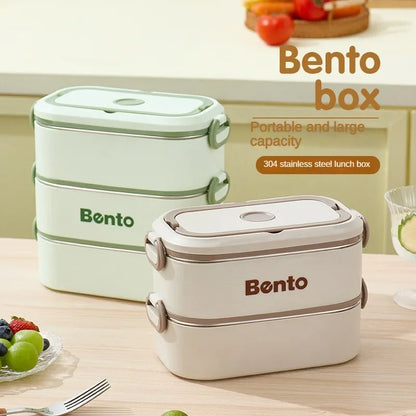 Lonchera de acero inoxidable StackMate™ BentoPro 