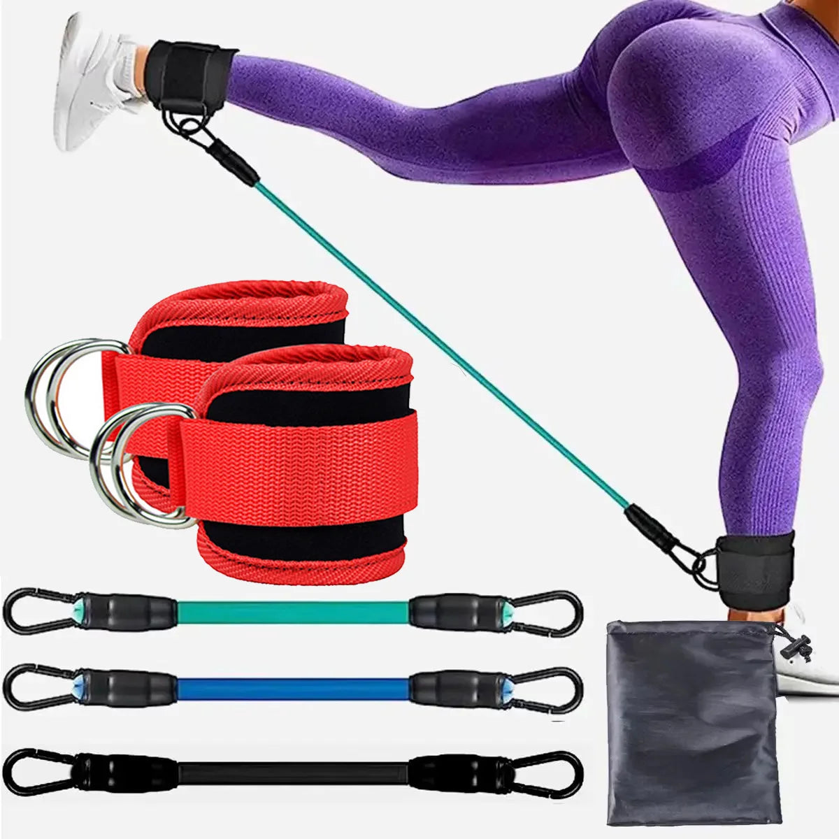 Set de resistencia para piernas FitGuard™: ¡Potencia, estabilidad y resultados para piernas, glúteos y core!