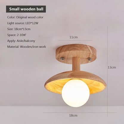 Modern Nordic E27 Ceiling Lamp – Indoor Flush Mount Light for Hallway, Bedroom & Living Room