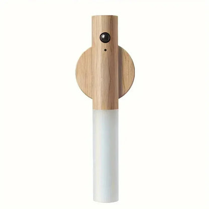Intelligent Human Body Induction Night Light LED Rechargeable Corridor/Cabinet/Toilet Wall Light Energy-Saving Durable Portable