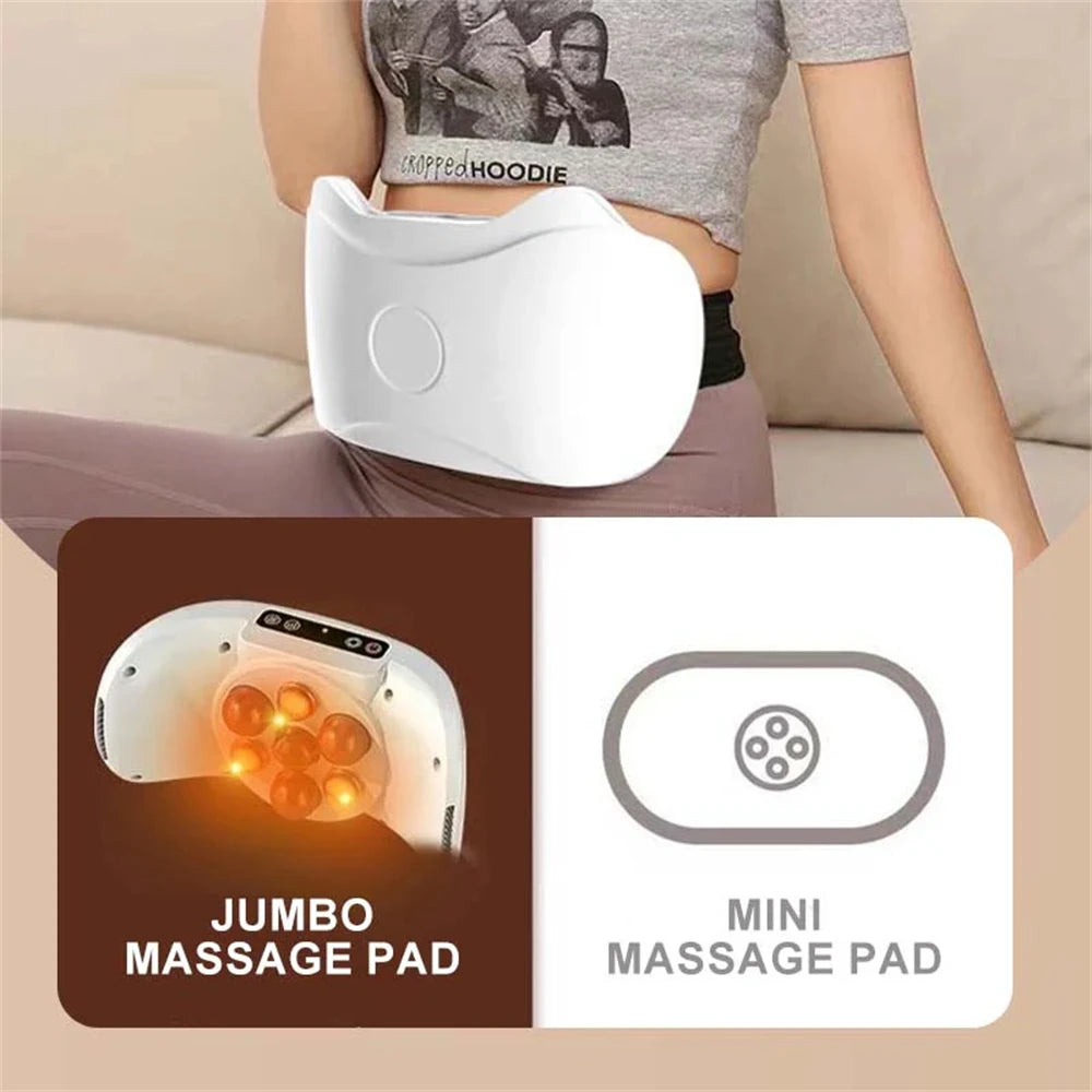Masajeador abdominal eléctrico inalámbrico para quemar grasa y digerir la cintura, adelgazar y moldear el cuerpo. 