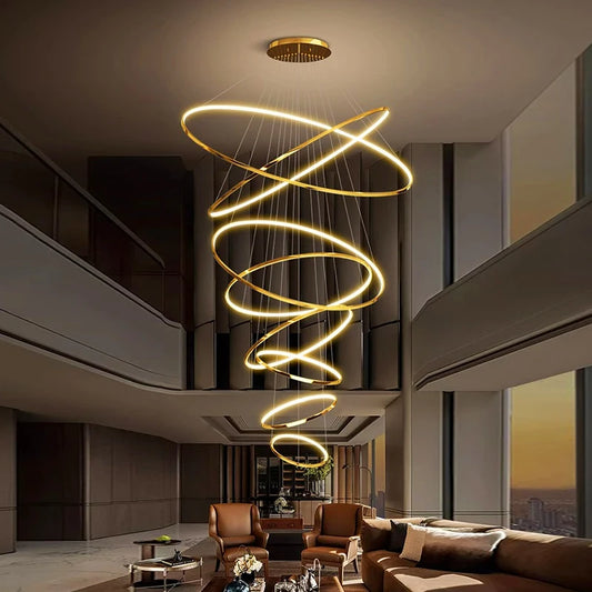 Nordic LED Pendant Lamp – Modern Chandelier Ceiling Light for Dining & Living Room Decor