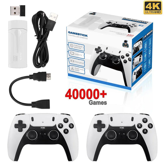GameVault™ M8 Retro Stick 4K: ¡juega más de 40 000 juegos clásicos en tu televisor! 