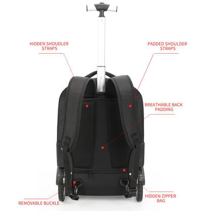 GlidePack™ 20" – Mochila de viaje con ruedas para portátil 