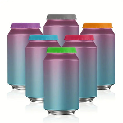 FizzSeal™ – Tapas de silicona para latas (6 unidades)