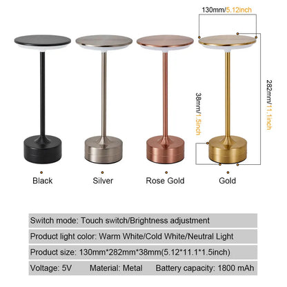 LumiTouch™ Portable LED Night Lamp