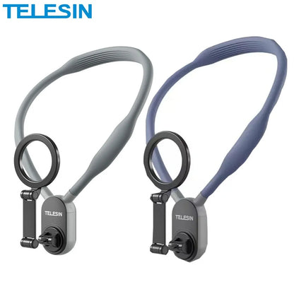 Montura de liberación rápida MagNeck™: grabación magnética con manos libres en cualquier lugar 