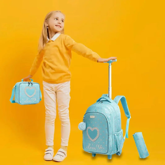 Ensemble de chariots scolaires 3 en 1 RollieBuddies™