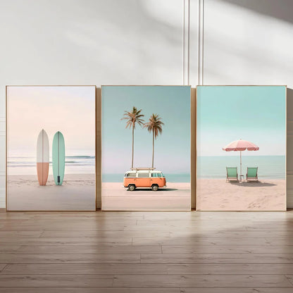 Collection de toiles SunChill™ – L'art abstrait qui transforme votre espace