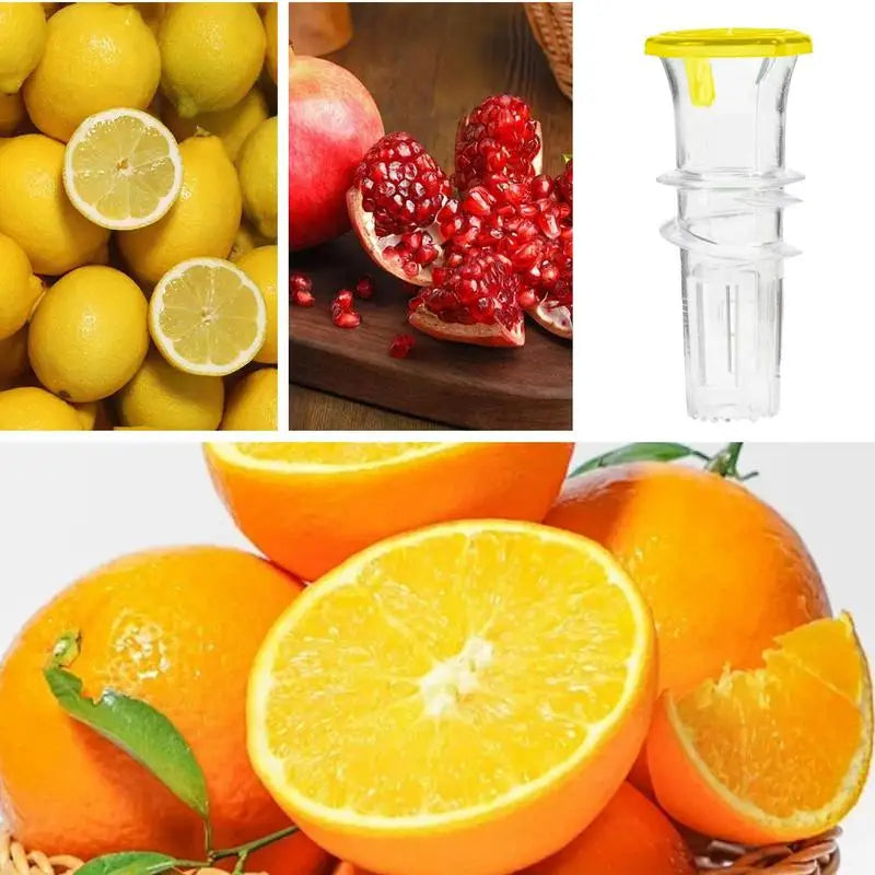 CitrusSnap™ – Exprimidor manual de limón y lima con tapa 