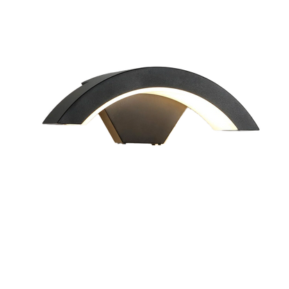 24W Modern LED Outdoor Wall Sconce – 3000K Warm White Waterproof Wall Lamp for Terrace, Garden & Pathway Lighting
