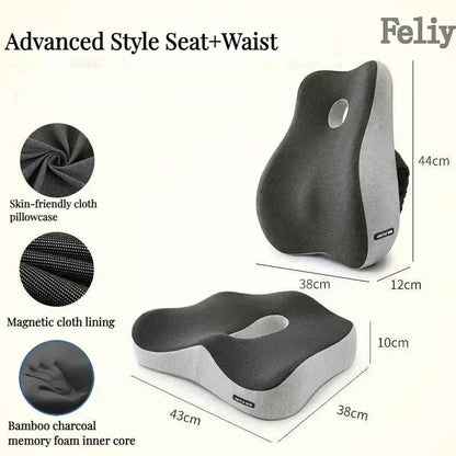 Coussin en mousse à mémoire de forme PostureFlow™ – Confort avancé avec technologie thérapeutique
