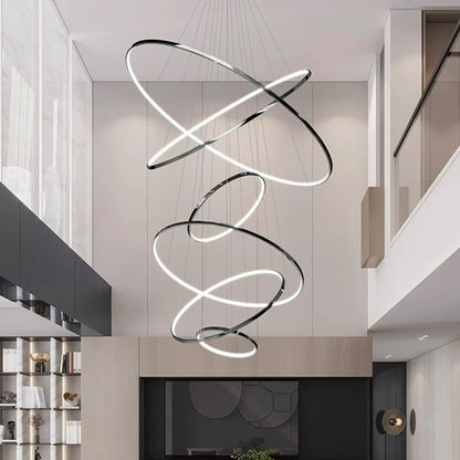 Nordic LED Pendant Lamp – Modern Chandelier Ceiling Light for Dining & Living Room Decor