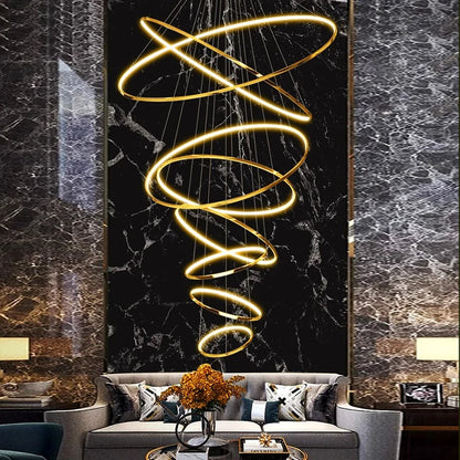 Nordic LED Pendant Lamp – Modern Chandelier Ceiling Light for Dining & Living Room Decor