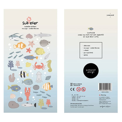 Ensemble d'autocollants Suatelier™ Kawaii Days – Essentiels de la déco coréenne