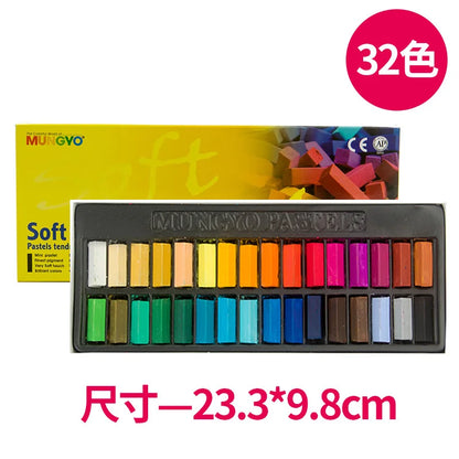 Pastels carrés doux MungyoColor™ – Mini-ensemble de craie coréenne 