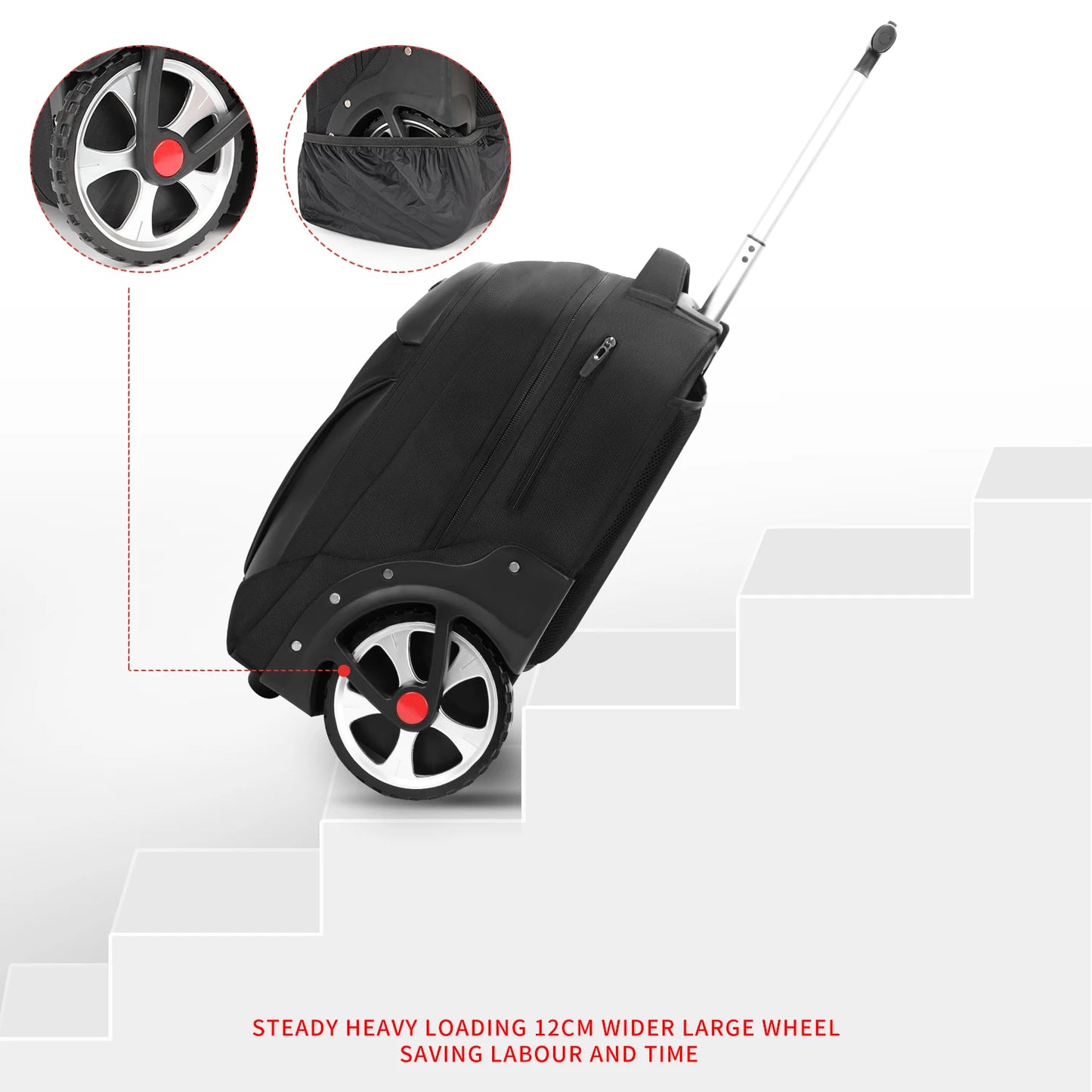 GlidePack™ 20" – Mochila de viaje con ruedas para portátil 