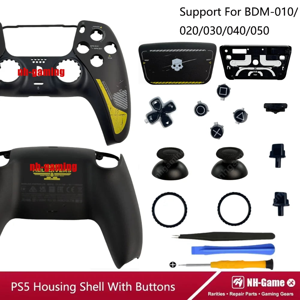 PS5 Controller Shell Kit – 30th Anniversary Edition (Front & Back Cover + Touchpad & Buttons)