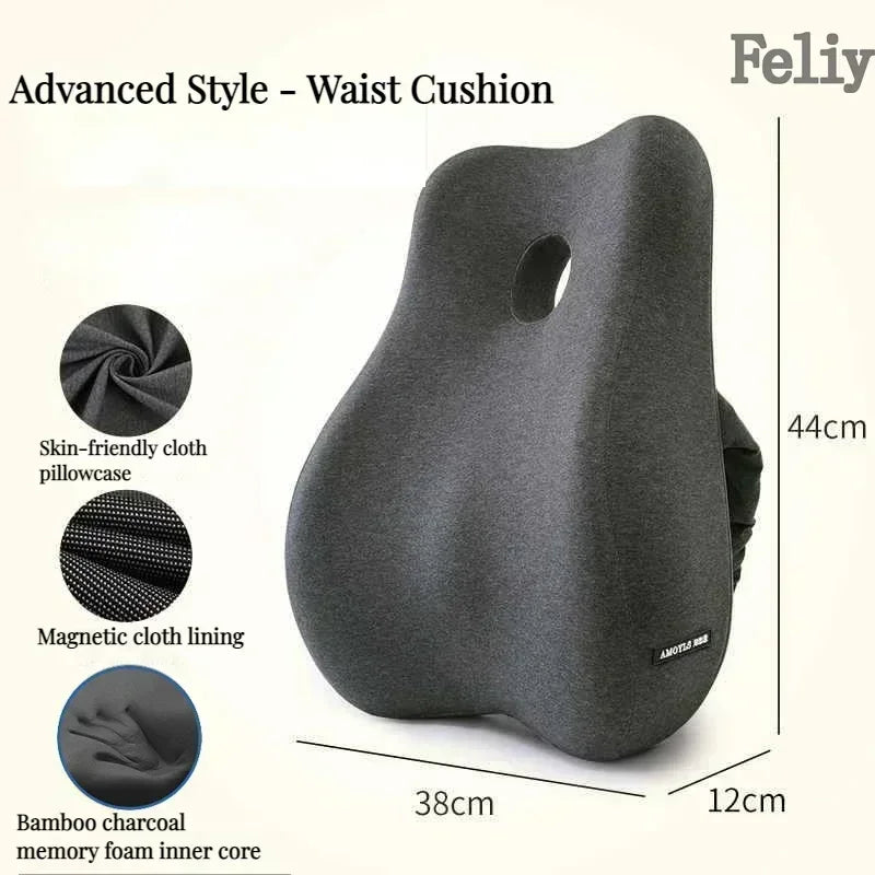 Coussin en mousse à mémoire de forme PostureFlow™ – Confort avancé avec technologie thérapeutique