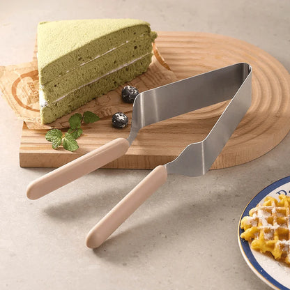 SliceEase™ – Stainless Steel Cake Cutter & Lifter