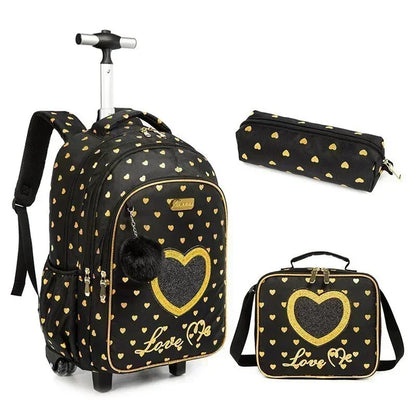 Ensemble de chariots scolaires 3 en 1 RollieBuddies™