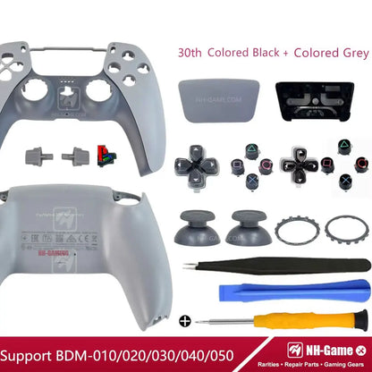 PS5 Controller Shell Kit – 30th Anniversary Edition (Front & Back Cover + Touchpad & Buttons)