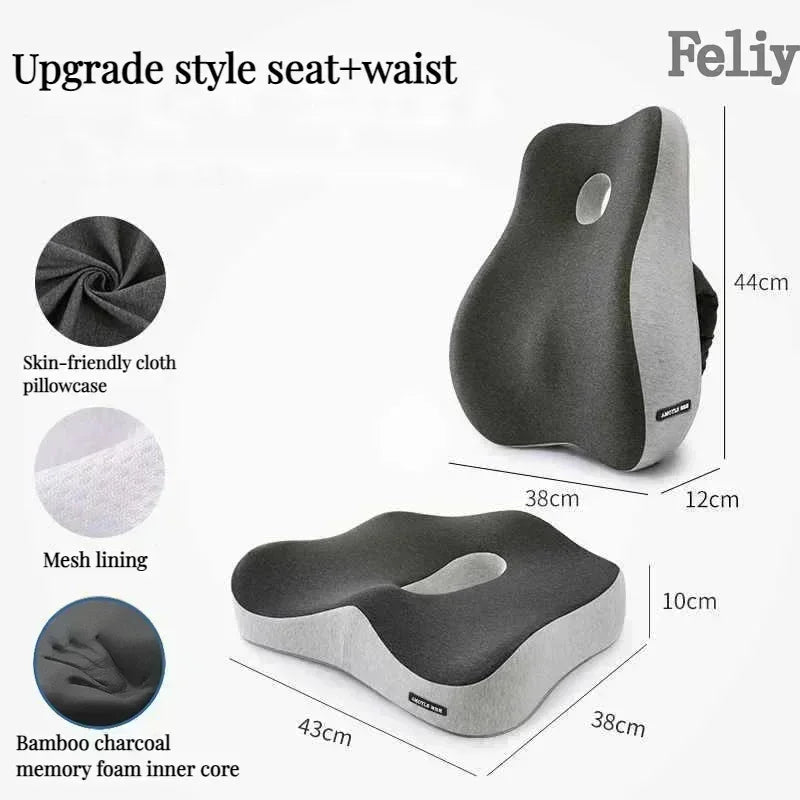 Coussin en mousse à mémoire de forme PostureFlow™ – Confort avancé avec technologie thérapeutique