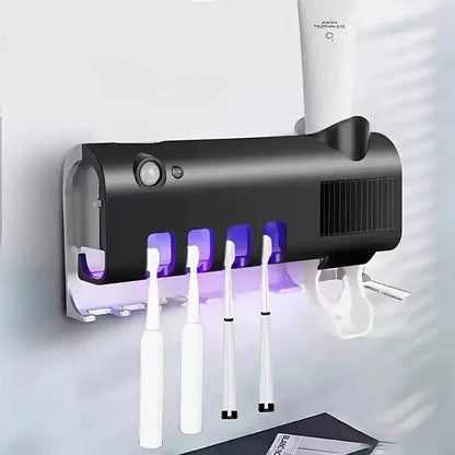 Stérilisateur et support de brosse à dents UV SolarGuard™ 