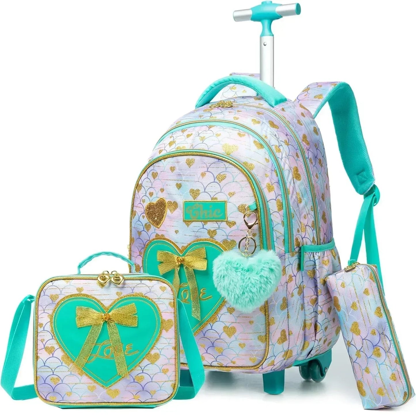 Ensemble de chariots scolaires 3 en 1 RollieBuddies™