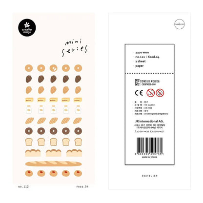 Ensemble d'autocollants Suatelier™ Kawaii Days – Essentiels de la déco coréenne