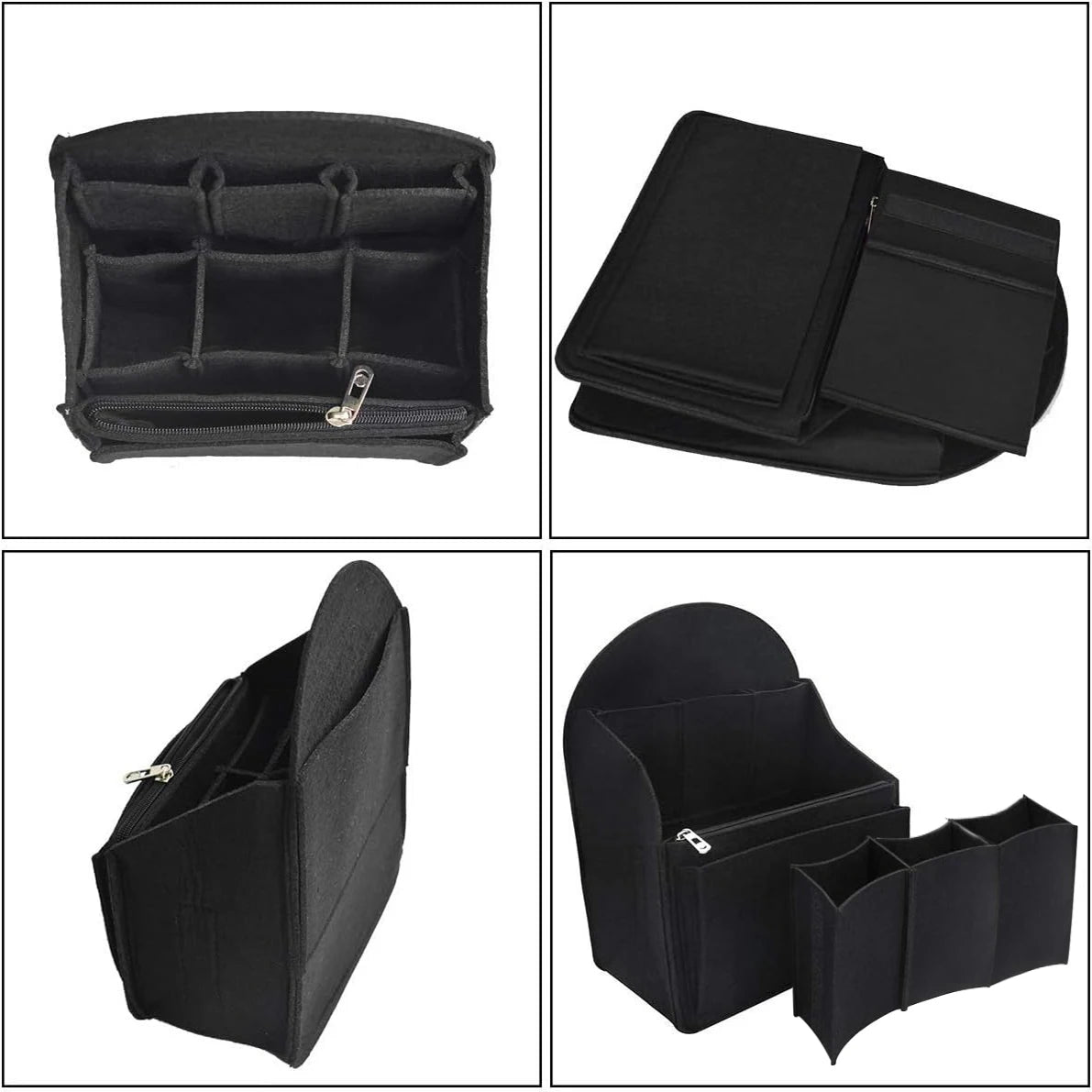 BagNest™ – Insert de rangement en feutre pour sacs à dos et sacs à main