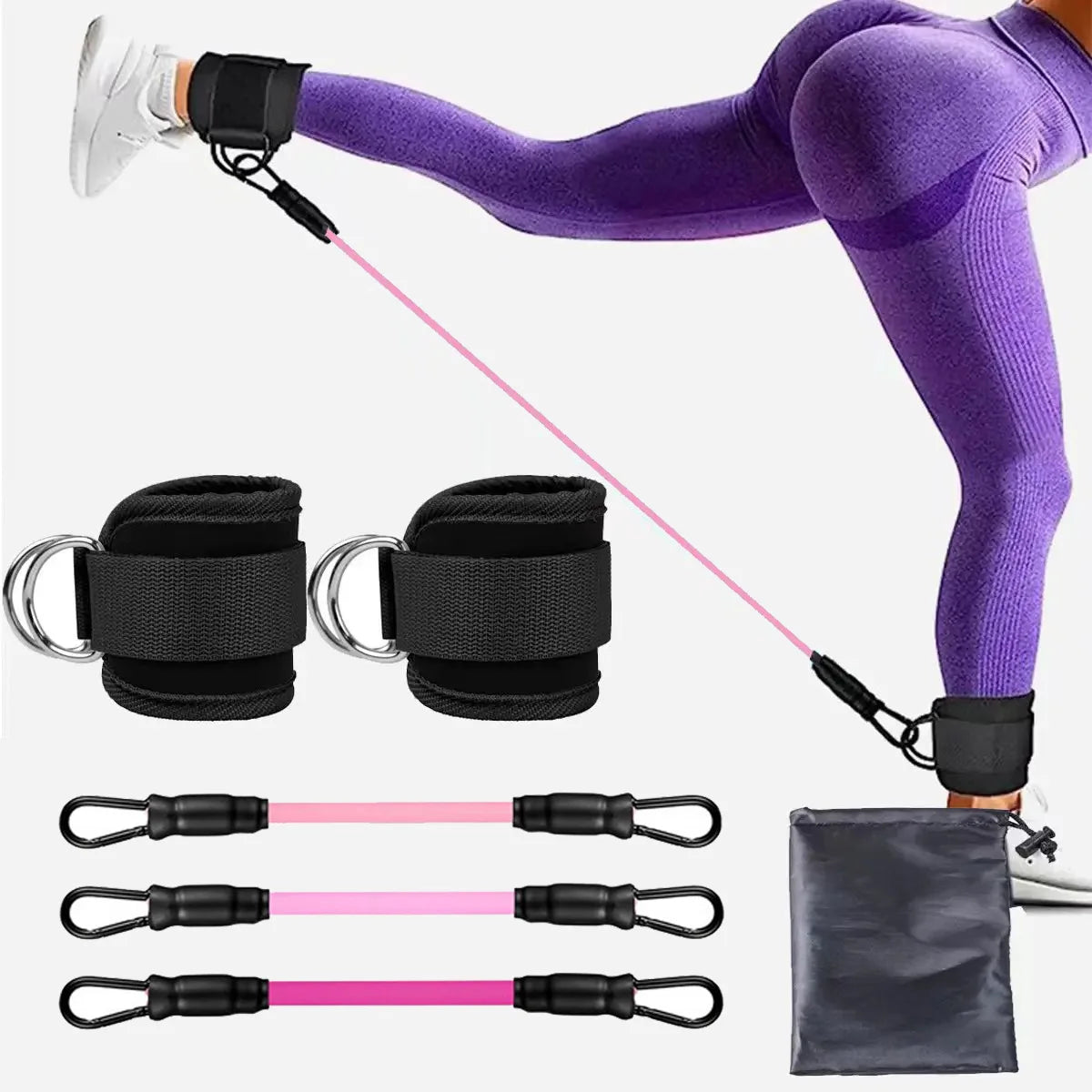 Set de resistencia para piernas FitGuard™: ¡Potencia, estabilidad y resultados para piernas, glúteos y core!