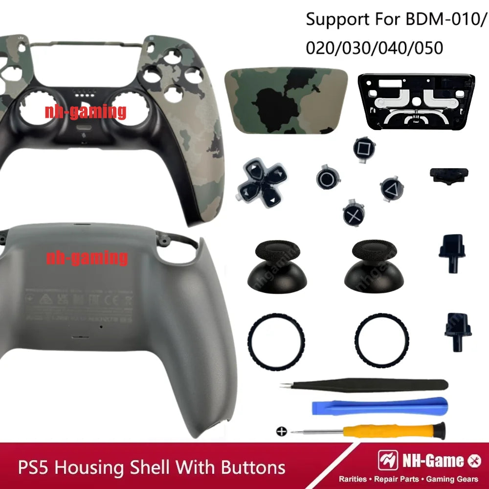 PS5 Controller Shell Kit – 30th Anniversary Edition (Front & Back Cover + Touchpad & Buttons)