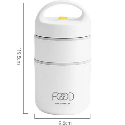 ThermaTote™ Pro Bento – Boîte à lunch isotherme double couche 