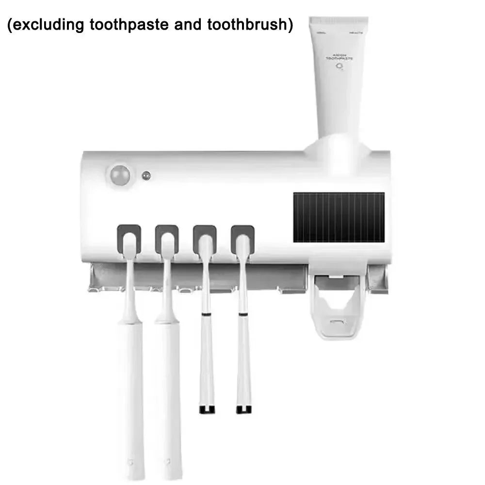 Stérilisateur et support de brosse à dents UV SolarGuard™ 