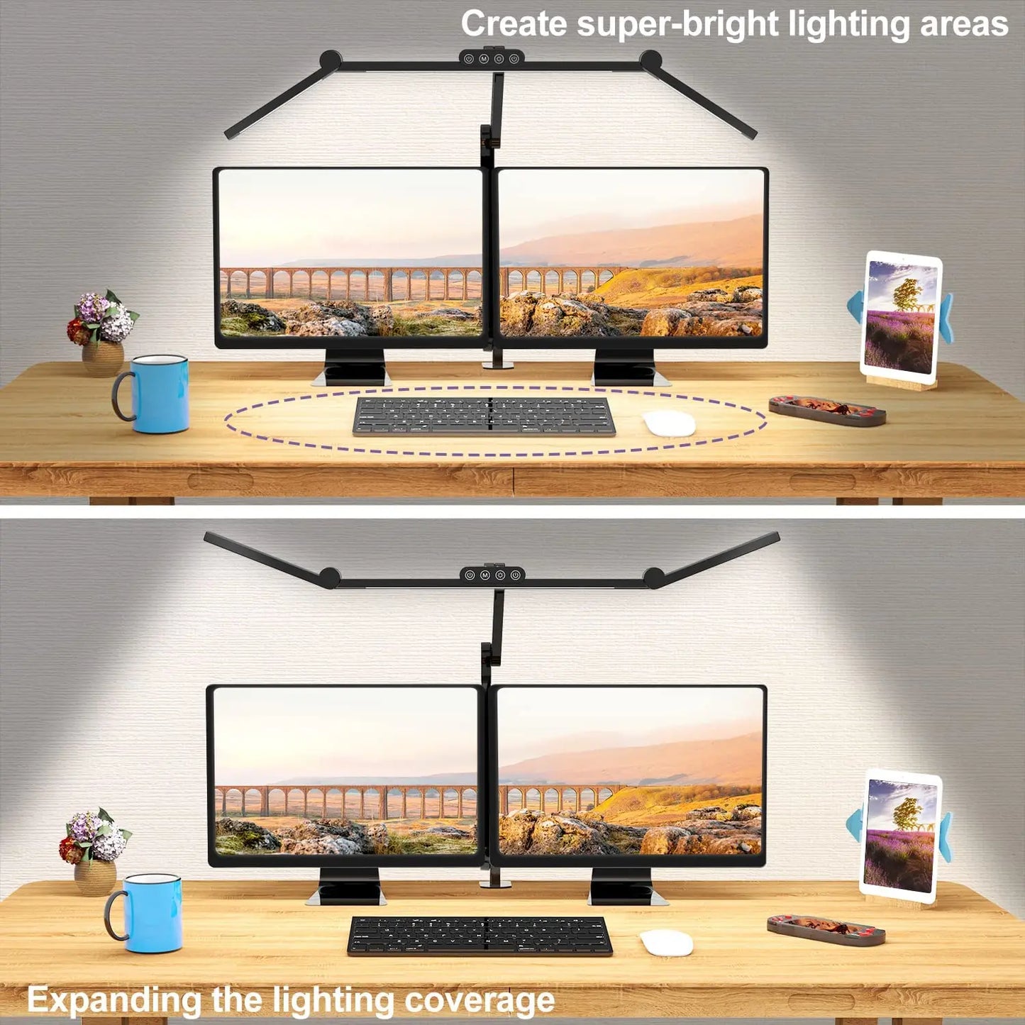 FocusBeam™ LED Table Lamp — Precision Lighting for Work, Study & Creativity!