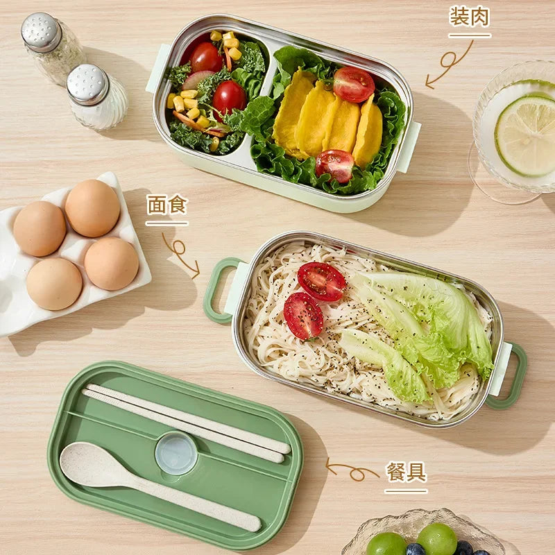 Lonchera de acero inoxidable StackMate™ BentoPro 