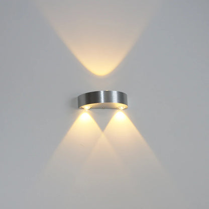 3W LED Indoor Wall Lamps Modern Simple Aluminum Home Lighting Up and Down light Bedroom Living Room Aisle Decorative Wall Lights