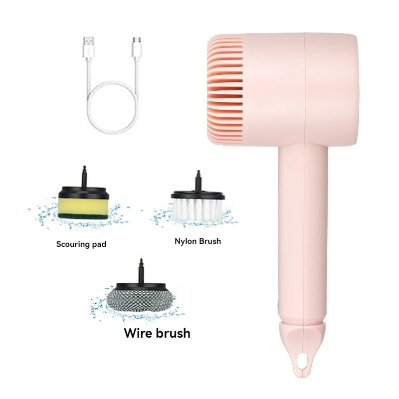 ScrubMaster™ 5-en-1 – Brosse de nettoyage électrique