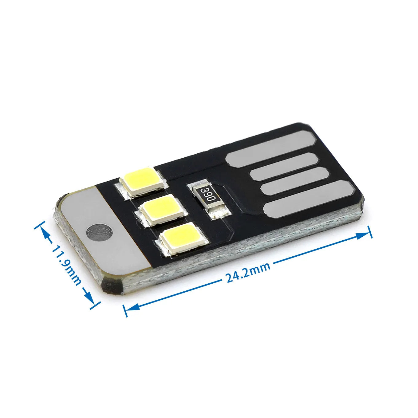 20-Pack USB LED Book Lights – Mini Night Reading Lamps, 5V 0.2W Portable Bulbs for Laptop, Power Bank & Computer