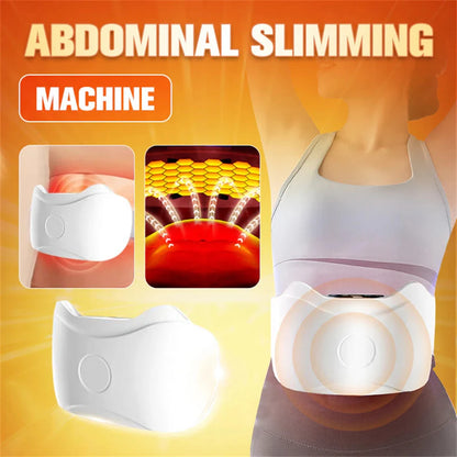 Masajeador abdominal eléctrico inalámbrico para quemar grasa y digerir la cintura, adelgazar y moldear el cuerpo. 