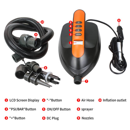 Pompe électrique à deux étages AquaBlaster™ Max pour SUP 