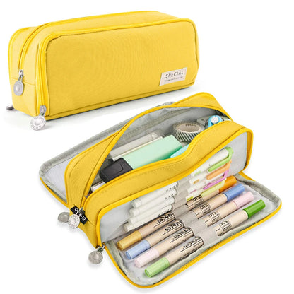 Estuche MaxiHold™ con 3 cremalleras: el organizador de papelería definitivo