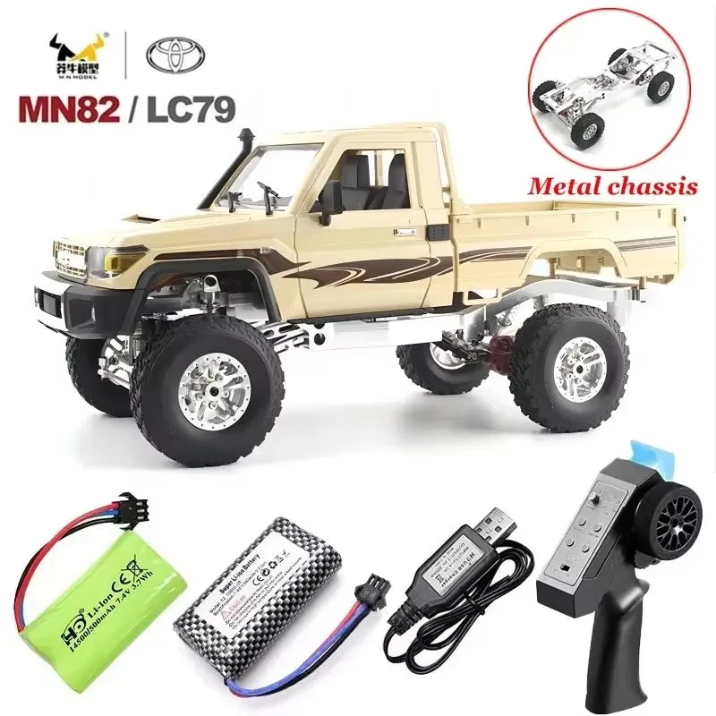DesertStorm™ MN82 Toyota RC – Conquer Any Terrain with Style and Power!
