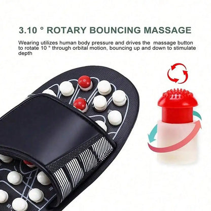 AcuStep™ – Chaussons de massage rotatifs pour points d'acupuncture 