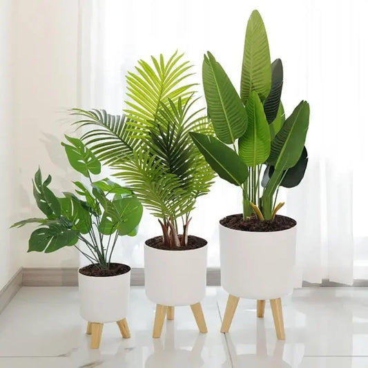 Maceta y soporte LeafLift™: la elegancia moderna se une a la practicidad de la plantación