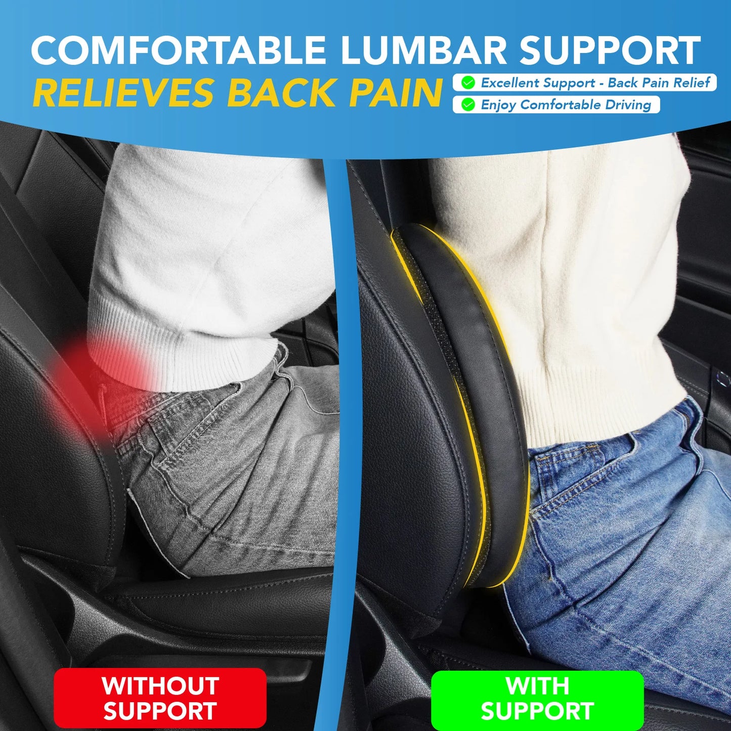 PostureMate™ Mesh Back Pillow – Support That Follows Your Spine