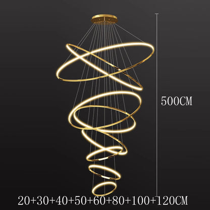 Nordic LED Pendant Lamp – Modern Chandelier Ceiling Light for Dining & Living Room Decor