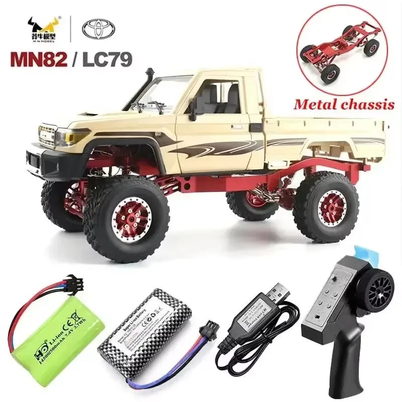 DesertStorm™ MN82 Toyota RC – Conquer Any Terrain with Style and Power!