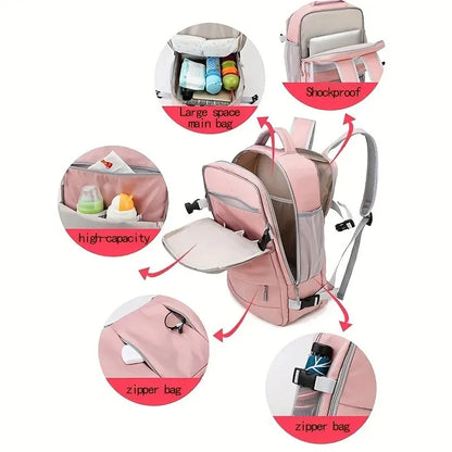 TrekVault™ – Sac à dos de voyage ultime avec compartiment à chaussures 